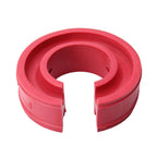 2 PCS Car Auto D Type Shock Absorber Spring Bumper Power Cushion Buffer, Spring Spacing: 22mm, Colloid Height: 43mm(Red), D Type(Spring Spacing: 22mm, Height: 43mm)