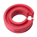 2 PCS Car Auto E Type Shock Absorber Spring Bumper Power Cushion Buffer, Spring Spacing: 17mm, Colloid Height: 38mm(Red), E Type(Spring Spacing: 17mm, Height: 38mm)
