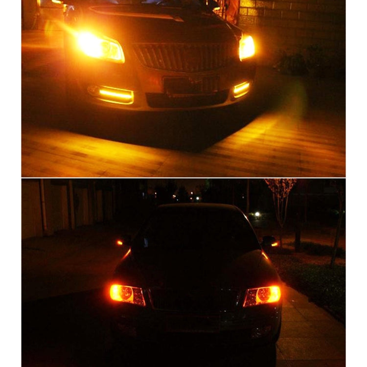 2 PCS T20 / 7440 3W DC 12V 6000K 200LM Car Auto Ceramics Turn Lights / Reversing Light 16LEDs SMD-7020 Lamps, with Projector Lens, T20 / 7440 – Durable Build, Easy to Use