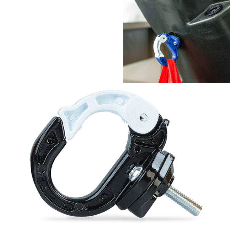 Durable Aluminum Alloy Bag Hook for Motorcycle / Bicycle – Leather, Aluminum Alloy Black