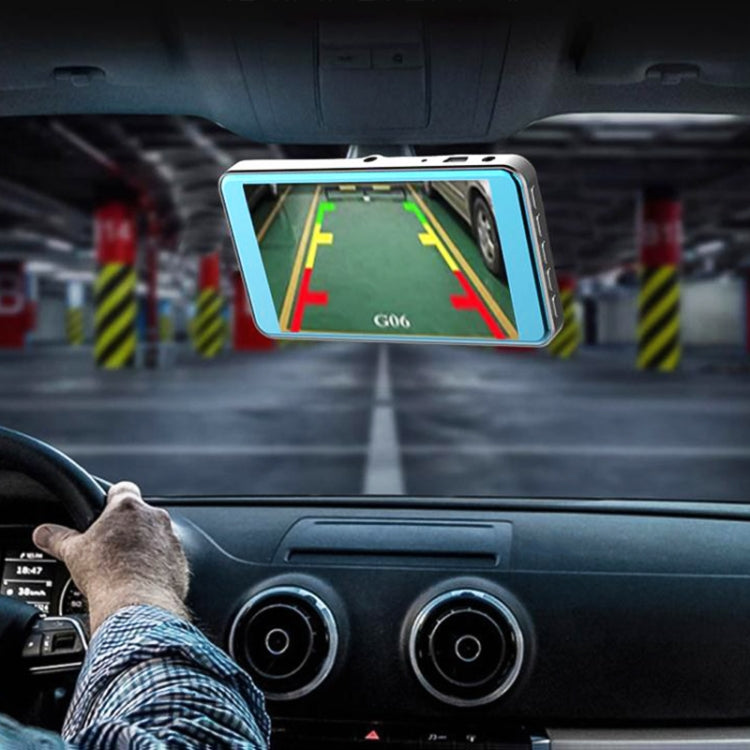 X96 4 inch 2.5D Full HD 1080P Multi-functional Smart Car Dual Lens Video Record Camera Support TF Card / Motion Detection, X96 X96