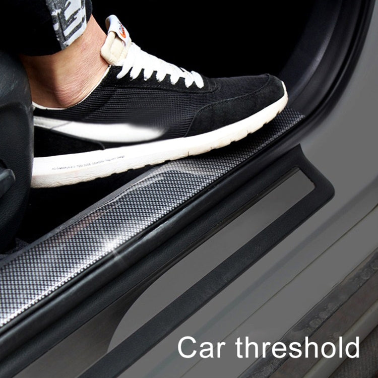 Universal Car Door Threshold Decoration Strip Decorative Sticker, Size : 5CM x 3M, Size : 5CM x 3M(White), Size : 5CM x 3M(Black), Size : 5CM x 3M(Blue), Size : 5CM x 3M(Red)