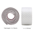 Universal Car Door Threshold Decoration Strip Decorative Sticker, Size : 5CM x 3M, Size : 5CM x 3M(White), Size : 5CM x 3M(Black), Size : 5CM x 3M(Blue), Size : 5CM x 3M(Red)