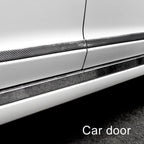 Universal Car Door Threshold Decoration Strip Decorative Sticker, Size : 7CM x 3M, Size : 7CM x 3M(Black)