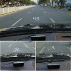 M7 3.5 inch Universal Car OBD2 + GPS HUD Vehicle-mounted Head Up Display Fuel Consumption, M7