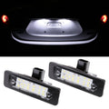 2 PCS DC 12V 3W 150LM 6000K LED License Plate Light 18LEDs SMD-3528 Bulbs Lamps for Ford Mustang 2010-2014, For Ford Mustang 2010-2014 For Ford Mustang 2010-2014