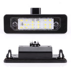 2 PCS DC 12V 3W 150LM 6000K LED License Plate Light 18LEDs SMD-3528 Bulbs Lamps for Ford Mustang 2010-2014, For Ford Mustang 2010-2014