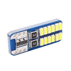 2 PCS T10 / W5W / 168 / 194 DC12V 1.4W 6000K 90LM 12LEDs SMD-3014 Car Reading Lamp Clearance Light, with Decoder, T10 / W5W / 168 / 194(90LM)