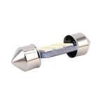 2 PCS 31mm DC12V / 1W / 6000K / 65LM 21LEDs SMD-3014 Car License Plate Light / Dome Light, with Decoder, 1W 31mm