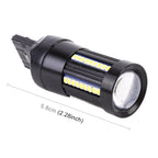 2 PCS T20 / 7440 DC9-16V / 8.2W / 6000K / 655LM Car Auto Reversing Lights / Turn Light 66LEDs SMD-2016 Lamps, 7440