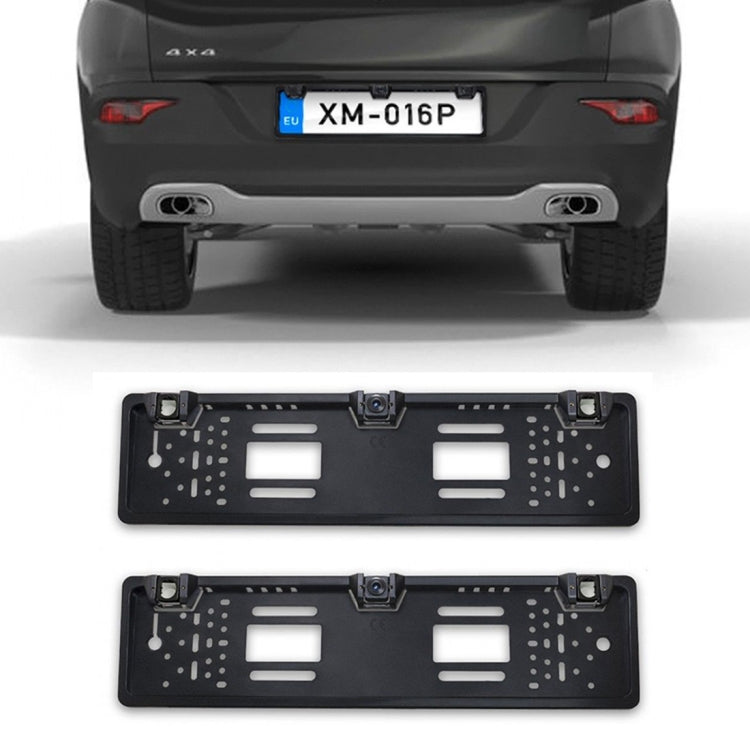PZ600L-2 Europe Car License Plate Frame Front Rear View Camera, PZ600L-2 PZ600L-2