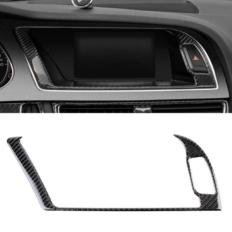 Car Carbon Fiber Navigation Outer Frame Decorative Sticker for Audi A4L / A5 / Q5 2009-2016, Navigation Outer Frame – Durable Build, Easy to Use Navigation Outer Frame