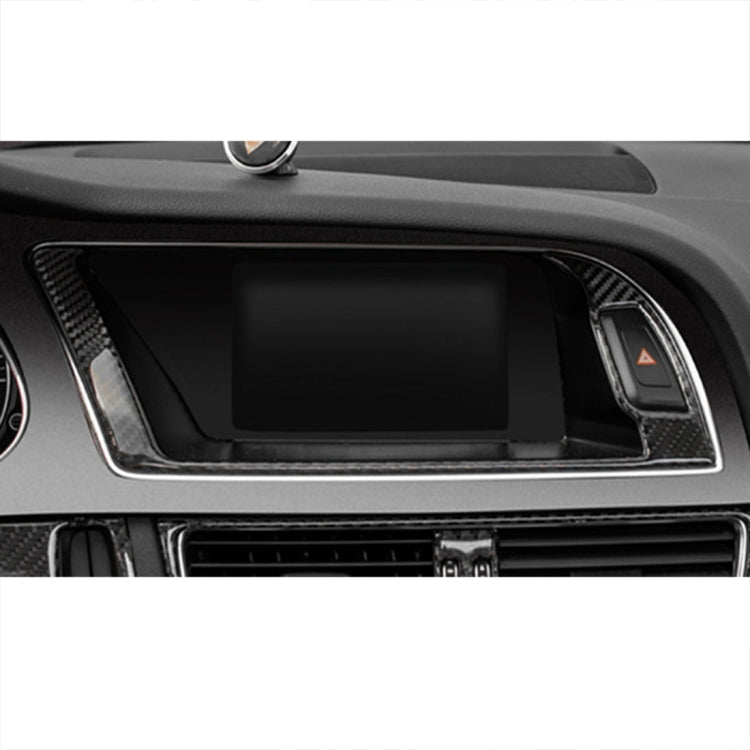 Car Carbon Fiber Navigation Outer Frame Decorative Sticker for Audi A4L / A5 / Q5 2009-2016, Navigation Outer Frame – Durable Build, Easy to Use