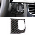 Car Carbon Fiber Key Panel Decorative Sticker for Audi A4L / A5 / Q5 2009-2016, Key Panel Key Panel