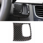 Car Carbon Fiber Key Panel Decorative Sticker for Audi A4L / A5 / Q5 2009-2016, Key Panel Key Panel