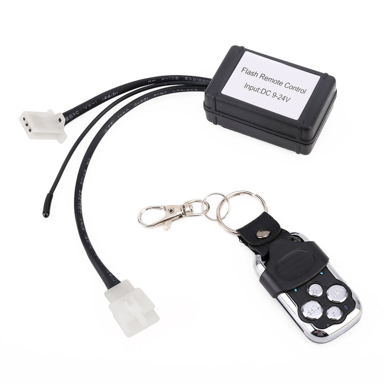 Universal Car 3 PIN DC 9-24V LED Light Strobe Flash Remote Control, 3 PIN (A) 3 PIN (A)