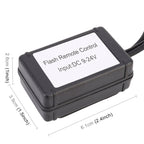 Universal Car 3 PIN DC 9-24V LED Light Strobe Flash Remote Control, 3 PIN (A)