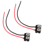 2 PCS Car H7 Ceramics Elbow Bulb Holder Base Female Socket with Wire, H7 (Ceramics) H7 (Ceramics)