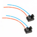 2 PCS Car H7 Elbow Bulb Holder Base Female Socket with Wire, H7 H7