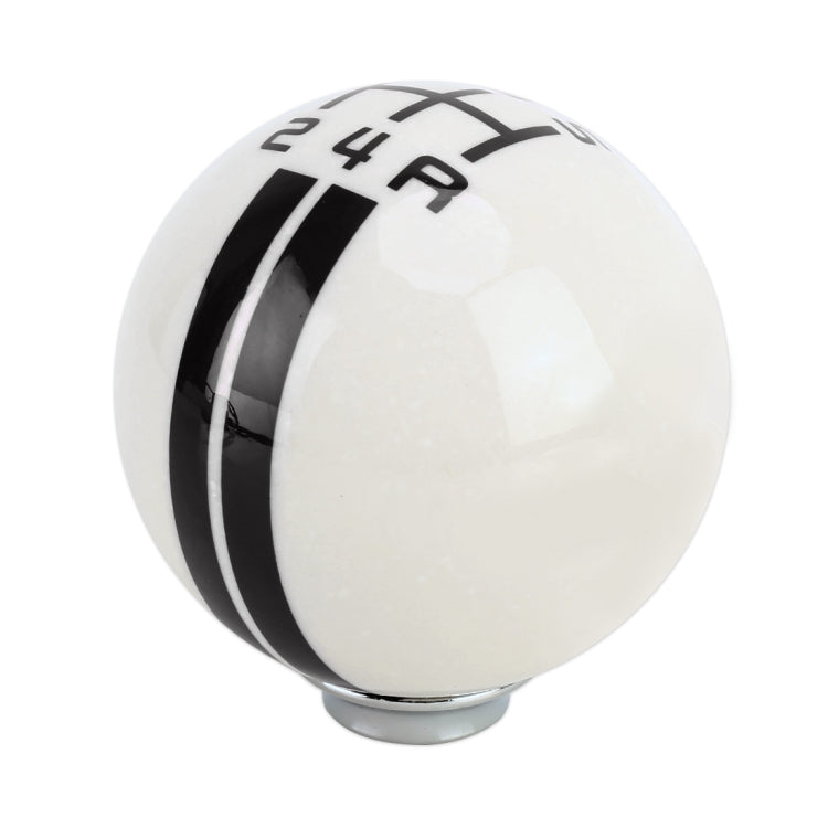 Universal Vehicle Ball Shape Modified Resin Shifter Manual 5-Speed Gear Shift Knob – Durable Build, Easy to Use