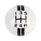 Universal Vehicle Ball Shape Modified Resin Shifter Manual 5-Speed Gear Shift Knob – Durable Build, Easy to Use