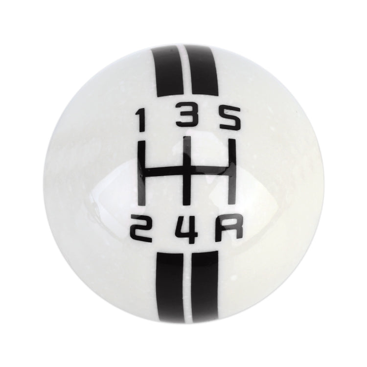 Universal Vehicle Ball Shape Modified Resin Shifter Manual 5-Speed Gear Shift Knob – Durable Build, Easy to Use