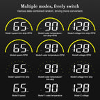 C700 2.6 inch Universal Car OBD2 HUD Vehicle-mounted Head Up Display, C700 – Durable Build, Easy to Use