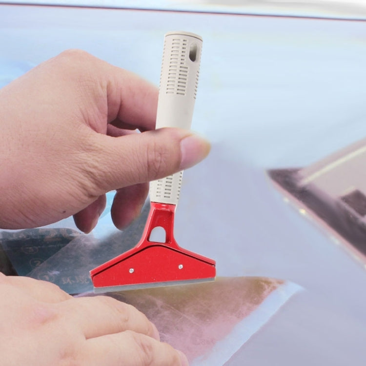 Pure Metal Blade Car Window Film Scraper Cleaner Tool Car Window Sun Visor Film Installation Tint Tool With Cover, Pure Metal Blade Film Scraper Pure Metal Blade Film Scraper