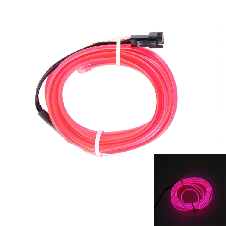 1M Cold Light Flexible LED Strip Light For Car Decoration, 1M, Car Cold Light Flexible – Waterproof 1M Pink Light