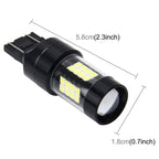 7443 7W 420LM 42LEDs DC 12V SMD-3528 Car Auto Brake Light(White Light), 7443
