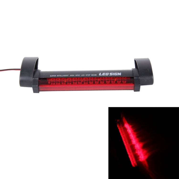14 LEDs Red Light Car Third Brake Light, DC 12V Cable Length: 80cm, 14 LEDs 14 LEDs