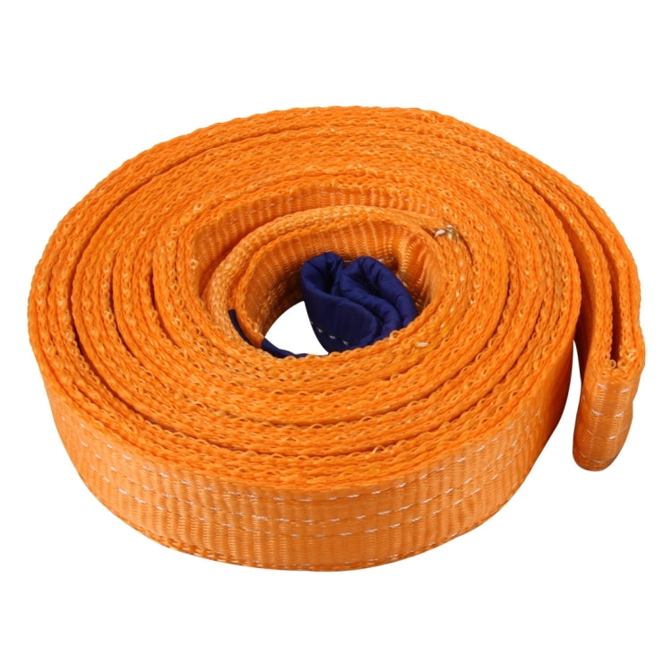 ZONGYUAN ZY-0223 Car 5m×5cm 8 Ton Towing 2 Ton Lifting Rope Straps High Strength Cable Cord Heavy Duty Recovery Securing Accessories for Cars Trucks(No Hook), 5m×5cm no hook 5m×5cm no hook