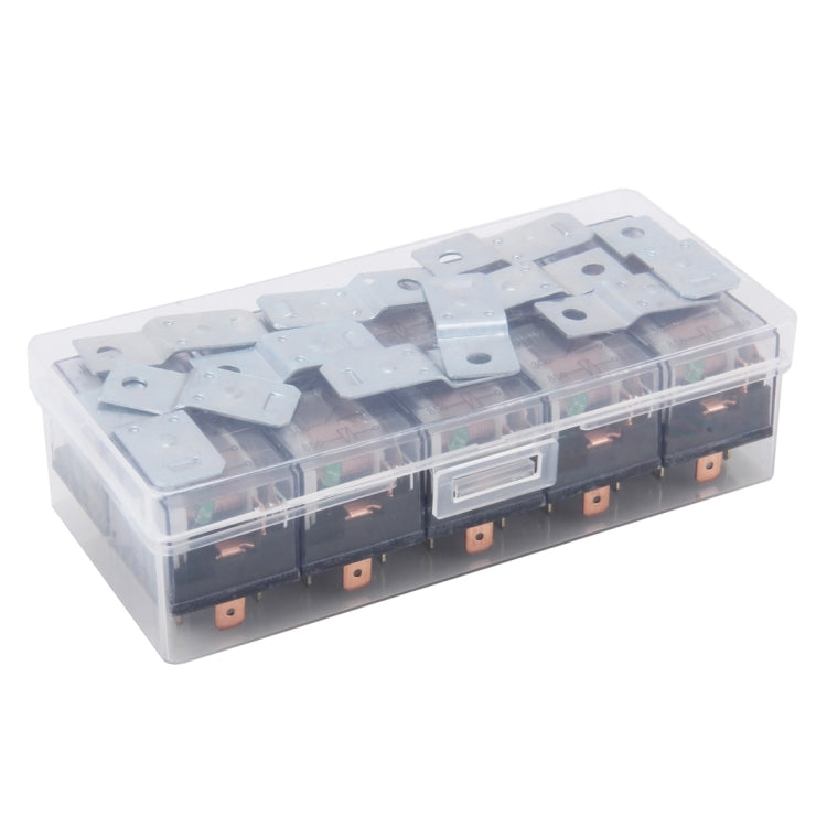 10 PCS JD-1912 80 AMP 12V Waterproof Car Auto Four Plugs Relay with Warning Light, JD-1912 – Waterproof