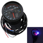 3 in 1 Universal Waterproof Motorcycle LED Backlight Odometer Speedometer Gearmeter, DC 12V, 3 in 1 3 in 1