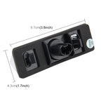 2 PCS License Plate Light with 18 SMD-3528 Lamps for Toyota,2W 120LM,6000K, DC12V(White Light), For Toyota2