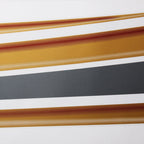 5 PCS SUV Body Decorative Strip Brand Car Streamline Shining Sticker for Toyota Prado4000 2011 Version, For 2011 Version Prado 4000