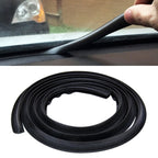 1.5m Car Instrument Desk Decorative Strip Rubber Chrome Decoration Strip Seal, 1.5m 1.5m