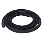 1.5m Car Instrument Desk Decorative Strip Rubber Chrome Decoration Strip Seal, 1.5m