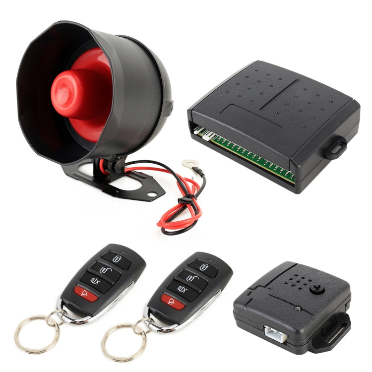 Car Safety Warning Alarm System with Two Remote Controls, DC 12V, Car Safety Warning Alarm 1 Car Safety Warning Alarm 1