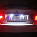 2 PCS 2W 100 LM 6500K Car License Plate Light with 2 SMD-5630 Lamps, DC 12V, 2W 100 LM 6500K