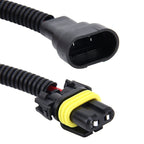 2 PCS 9005/9006 Car HID Xenon Headlight Male to Female Conversion Cable, 9005/9006