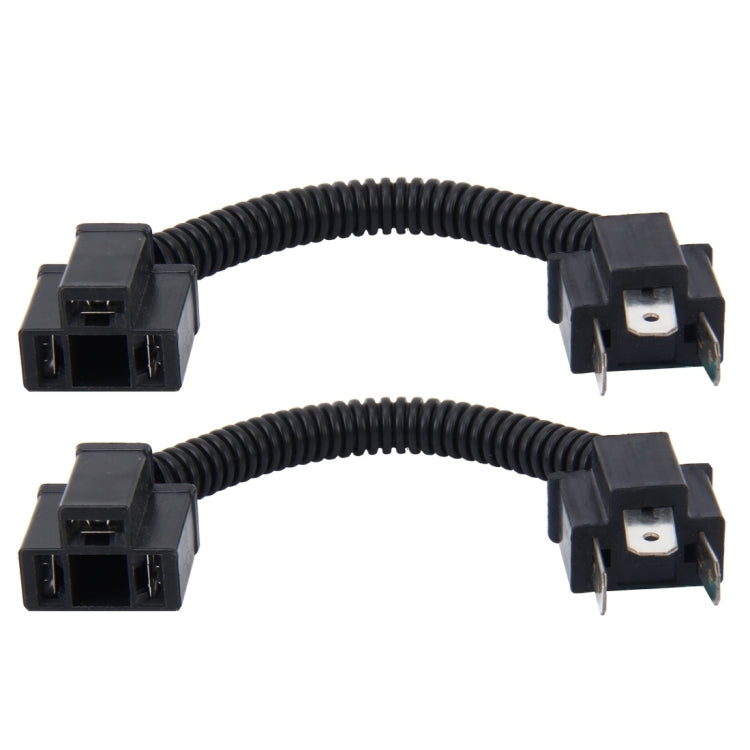 2 PCS H4 Car HID Xenon Headlight Male to Female Conversion Cable, H4 H4