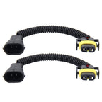 2 PCS H11 Car HID Xenon Headlight Male to Female Conversion Cable, H11 H11