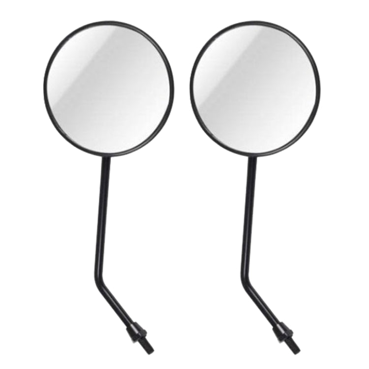 2 PCS Motorcycle Universal ABS Shell Metal Holder Rear VIew Mirror for JH70 JC70 CG125, JH70 JC70 CG125 JH70 JC70 CG125