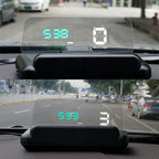 With Adjustable Reflection Board, Speed & RPM & Water Temperature & Oil Consumption & Driving Distance / Time & Voltage Display, Over Speed Alarm, Connect OBD2 Interface, C500(Green), C500(Blue), C500（White) – Durable Build, Easy to Use