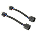 1 Pair H4 Male to H13 Female Bulb Holder Base Male Socket with Wire, H4 Male to H13 Female H4 Male to H13 Female