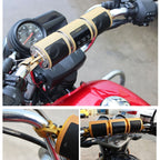 Motorcycle Waterproof Aluminum Shell Bluetooth Handle Stereo Speaker, Support BT/MP3/FM/TF