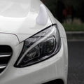 Car Rubber Exterior Decorative Horn White