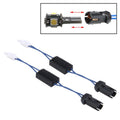 2 PCS T10 Car Auto Clearance Light Warning Error-free Decoder Adapter for DC 12V/3W, T10 T10