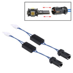2 PCS T10 Car Auto Clearance Light Warning Error-free Decoder Adapter for DC 12V/3W, T10 T10
